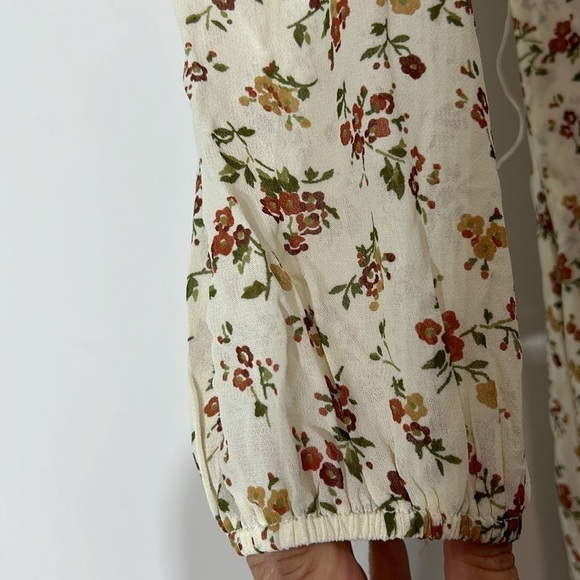 Gracemade Damaris faux wrap long sleeve Dress Floral women’s size medium new nwt - Picture 8 of 11